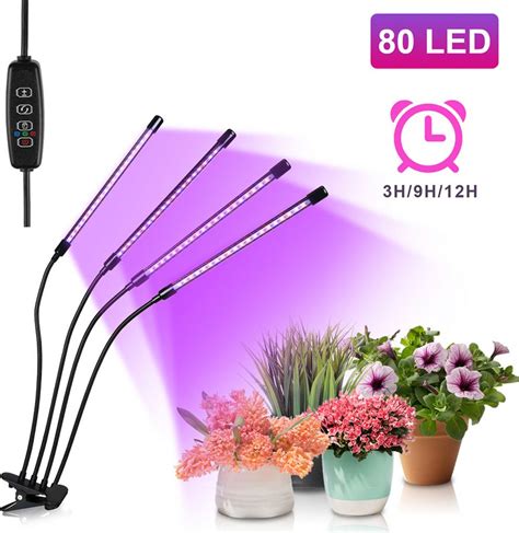 Lampa na rastliny pre rast v tmavých miestach