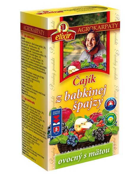 Obal čaju z babkinej špajzy