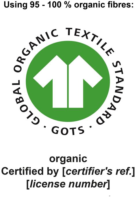 Logo GOTS certifikátu