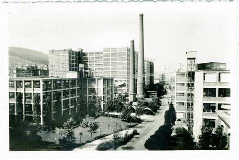 Historická fotografia textilnej továrne v Ružomberku