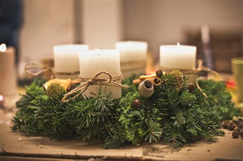 Paleta farieb adventných vencov