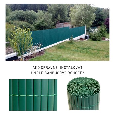Schéma upevnenia bambusovej rohože