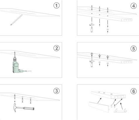 Schéma upevnenia háčika do sadrokartónu a trámu