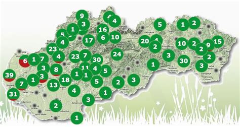 Mapa rozšírenia jedle Nordmannovej
