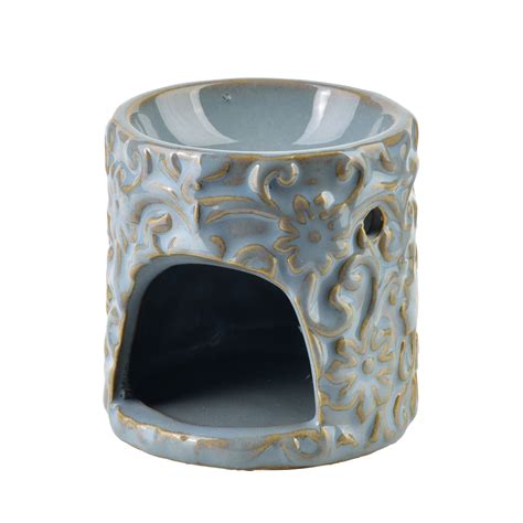 Keramická aróma lampička s motívom lotosu