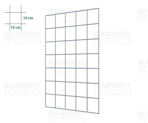 Gabionová sieť s okom 10x2,5 cm