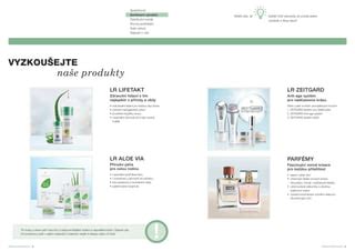 Produktový rad s Aloe Vera