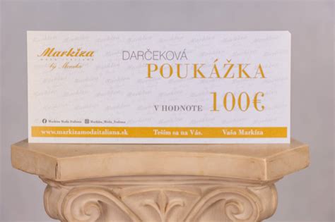 Darčeková poukážka kvetinárstva