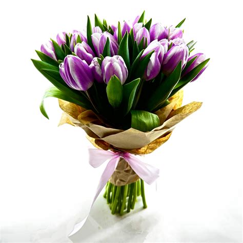 kytica tulipánov pre dievča