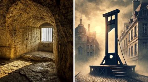 Gilotína použitá na popravy členov Bielej ruže