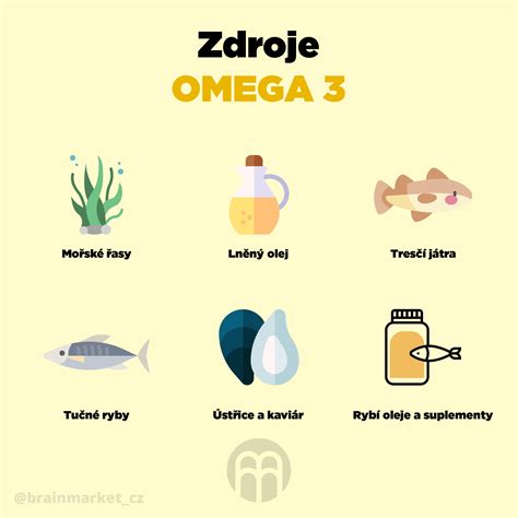 Potraviny bohaté na vitamíny a omega-3 mastné kyseliny