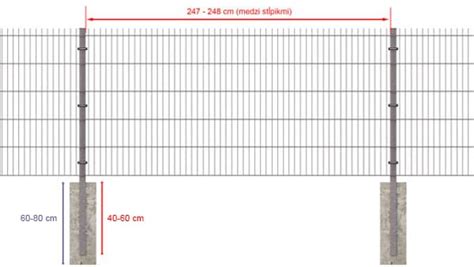 Rozmery bambusového plotu 2x5 metrov