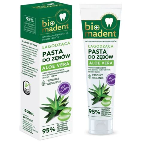 Zloženie zubnej pasty s aloe vera