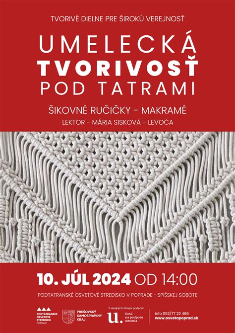 detail plochého uzla v technike macramé
