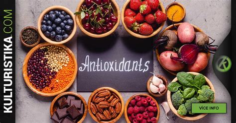 Infografika: Antioxidanty a ich účinky