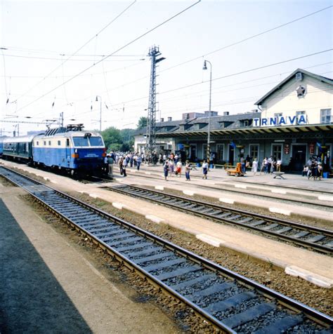 Dobová fotografia železničnej trate