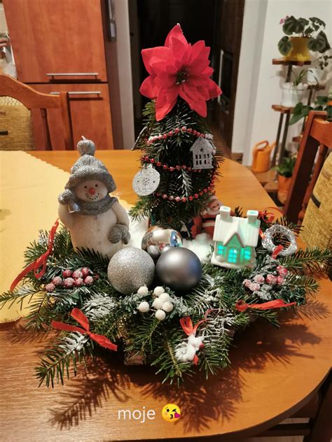 Kreatívne vianočné ozdoby na stôl
