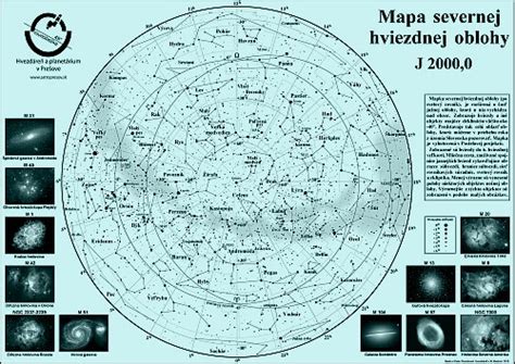 Mapa hviezdnej oblohy z významného dátumu