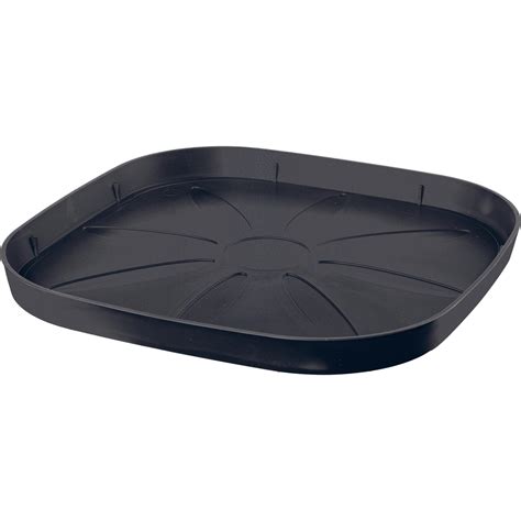 Ukážka rôznych misiek pod kvetináče s priemerom 50 cm