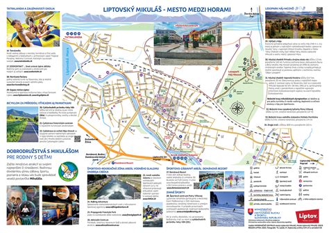 Mapa STOP SHOP Liptovský Mikuláš s vyznačeným parkoviskom