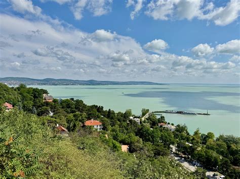 Panoramatický výhľad na Balaton z Tihany