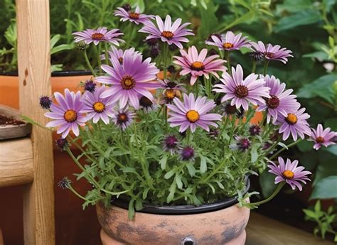 Kombinovaná výsadba Osteospermum