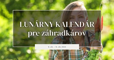 Lunárny kalendár pre výsev mrkvy