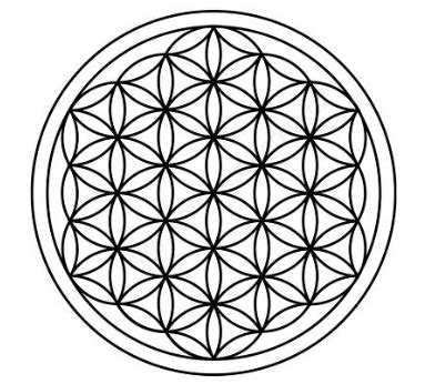 Kvet života symbol