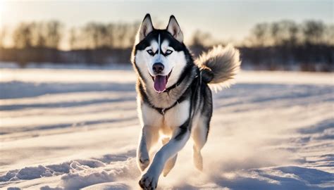 Sibírsky husky s modrými očami