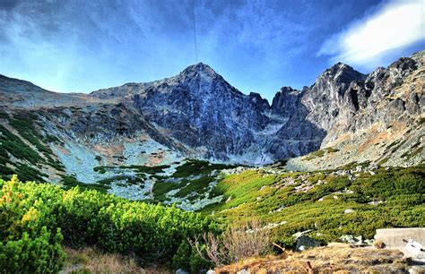 Panoramatický pohľad na Vysoké Tatry