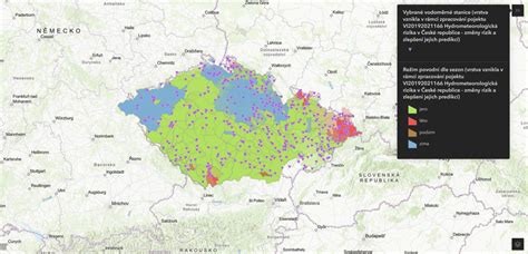 Mapa oblasti dodania kvetov v okolí Popradu