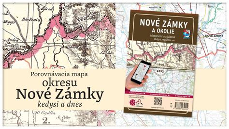 Mapa rekreačných oblastí v okolí Nových Zámkov