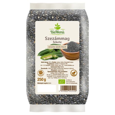 Biele a čierne sezamové semienka