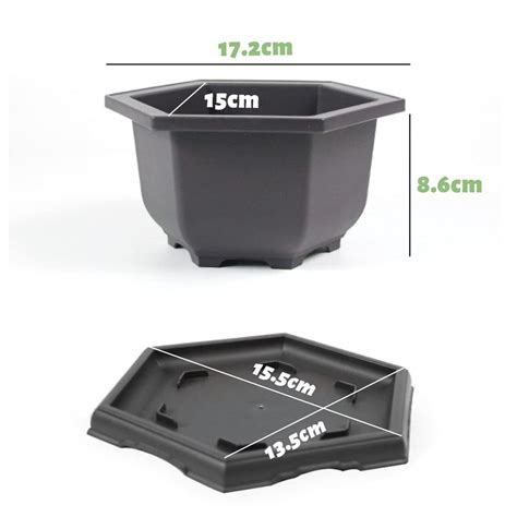 Nádoba na bonsaj s drenážnymi otvormi