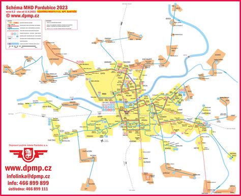 Mapa zastávok MHD v Malackách