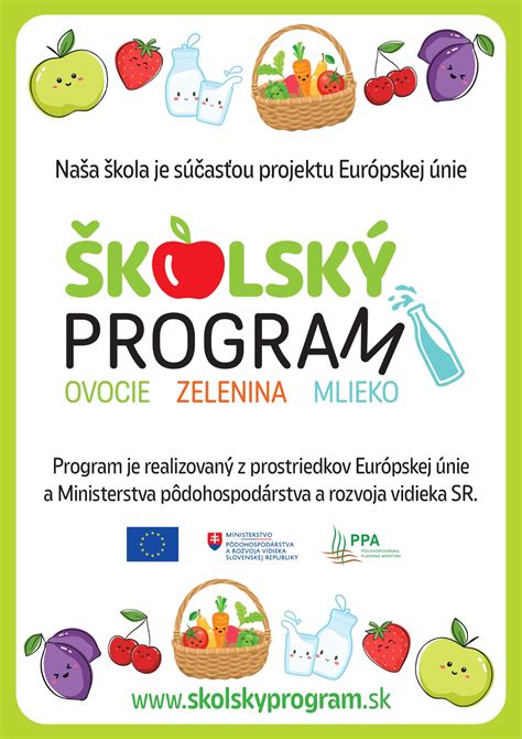 Ilustrácia rôznych druhov zeleniny a ovocia prospešných pre štítnu žľazu