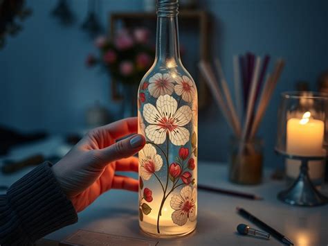 technika decoupage na kvetináči