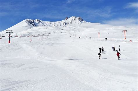 Lyžiarske stredisko Erciyes v Turecku