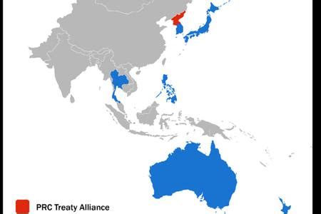 Mapa rozšírenia tavoľníka japonského vo východnej Ázii