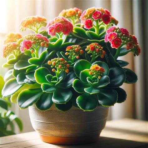 Rôzne farebné odrody kalanchoe