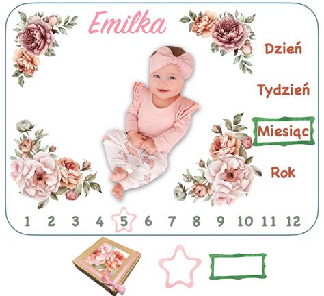 Detail ovocnej kytice s menom dieťaťa a čokoládovým srdiečkom