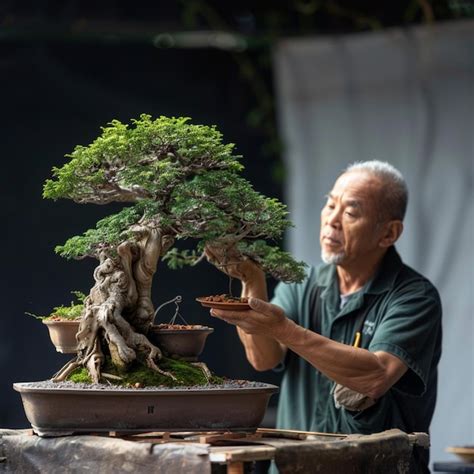 Ilustrácia aplikácie hnojiva Bonsai Master posypom