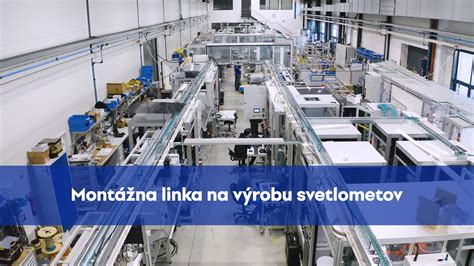 Montážna linka v strojárskom priemysle