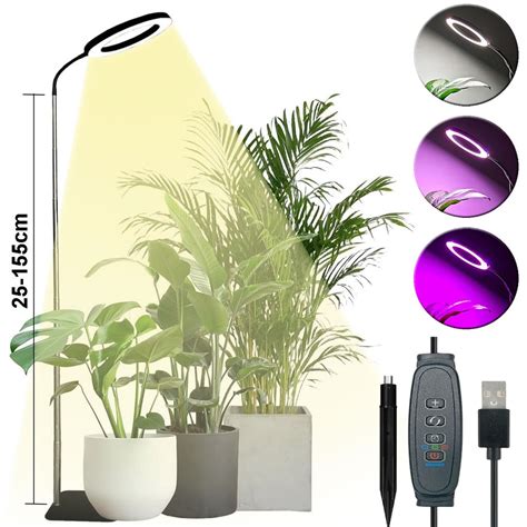 Stolná LED grow lampa s plným spektrom