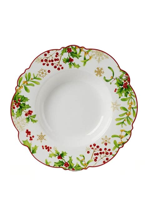 Porcelánový hlboký tanier s levanduľovým motívom