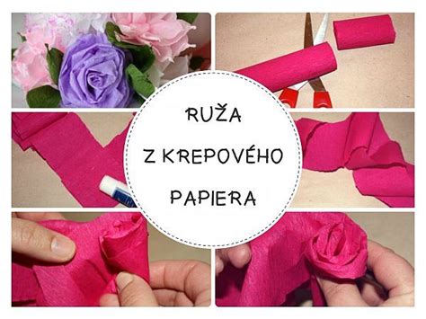 Výroba papierovej ruže zo slzy a srdiečka