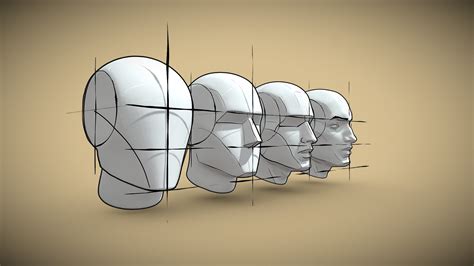 3D model víceúrovňového květináče