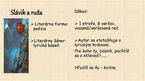 Slávik a ruža: porovnanie literárnych spracovaní