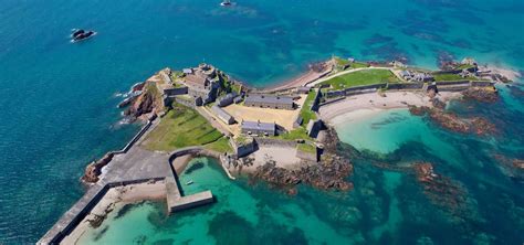 Hrad Elizabeth Castle na Jersey