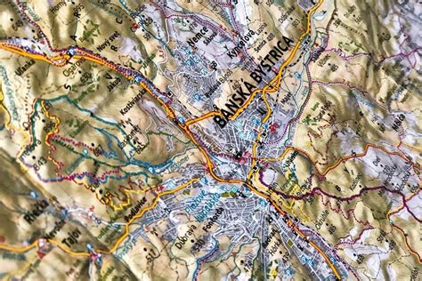 Mapa Banskej Bystrice so zvýraznením Komunitného centra na Tatranskej ulici č.10